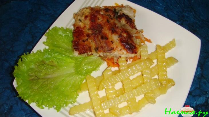 Запечённый пангасиус