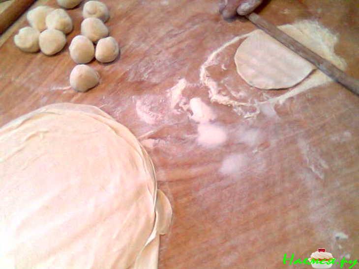 Кутабы с зеленью Кутабы с зеленью