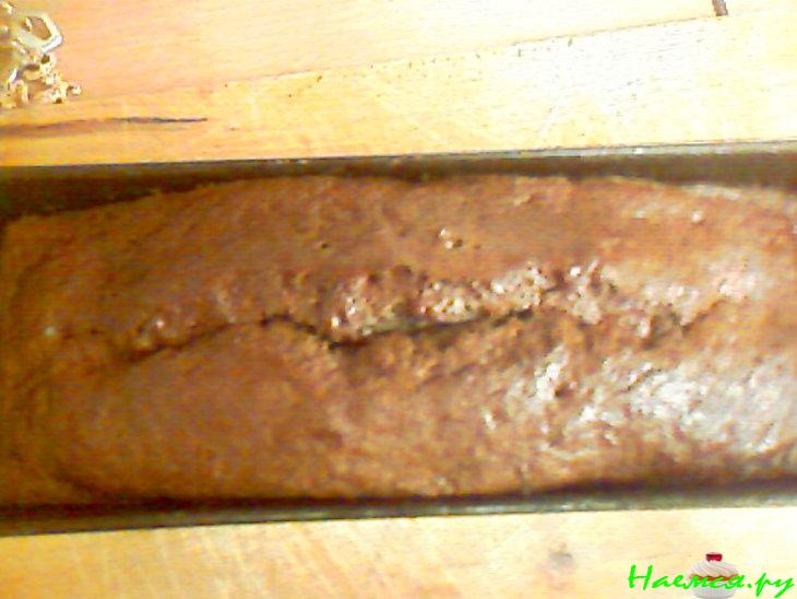 Шоколадно-банановый кекс