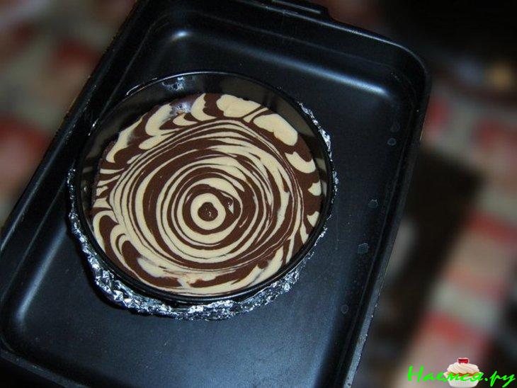 Чизкейк "Полосатый" Чизкейк "Полосатый"