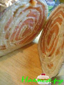 Рулет с лососем