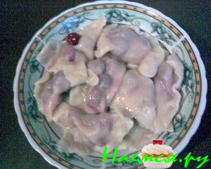 Постные вареники