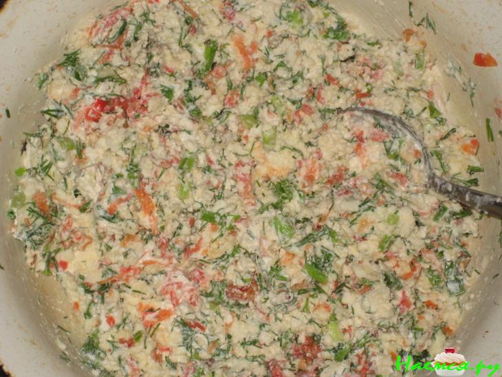 Террин с баклажанами и сыром