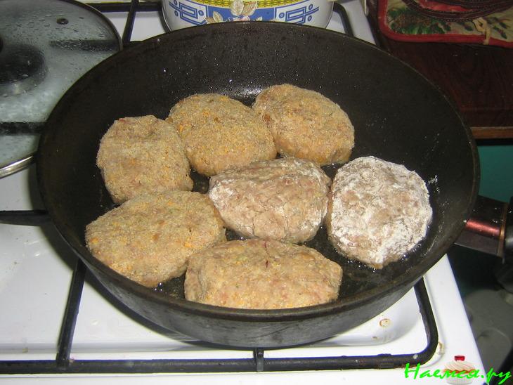 Котлеты Лапинские с брусникой от Анастасии