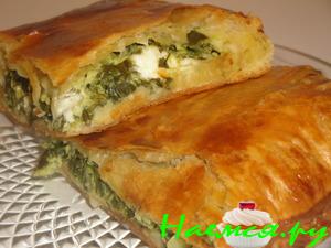 "Спанокопита" /вкусный пирог со шпинатом/ "Спанокопита" /вкусный пирог со шпинатом/