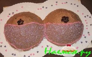 Торт 'Декольте мулатки'