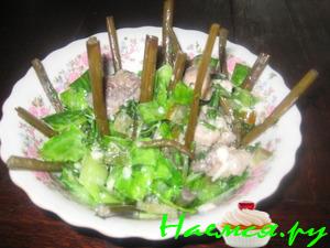 Русско-вьетнамский салат "Земля - Воздух"