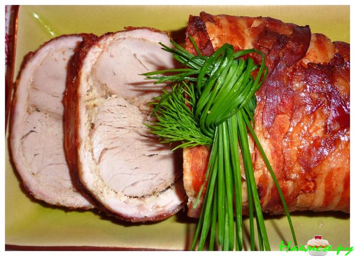 Рулет "Мясо-мясо"