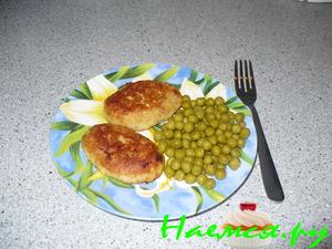 Рыбные котлеты из окуня