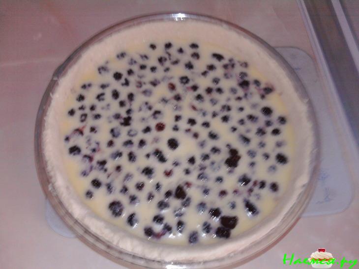 Сметанник с ежевикой
