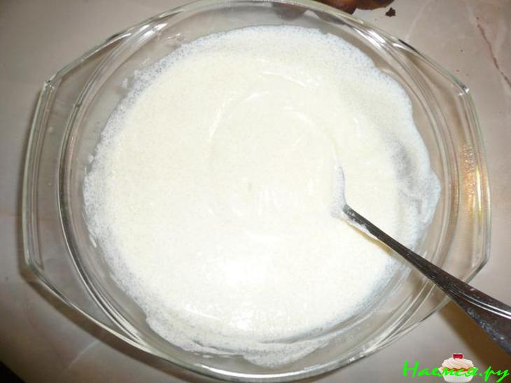 Кекс "Зебра" в шоколадной глазури