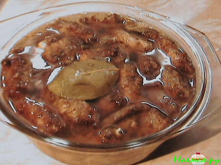 Минога маринованная