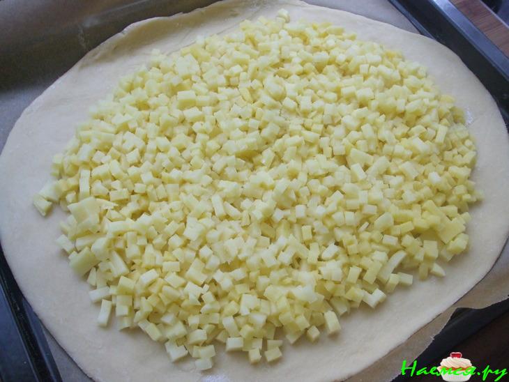 Пирог с форелью