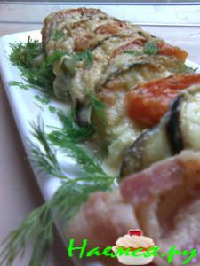 Лёгкая овощная запеканка!