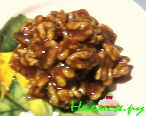 Грецкие орехи в карамели