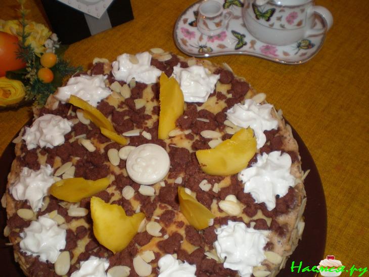 Фруктовый шоколадный торт Фруктовый шоколадный торт