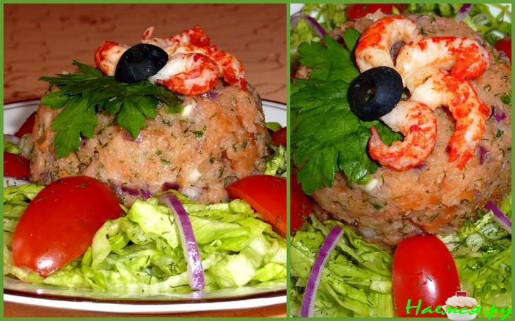 Лососевый тартар