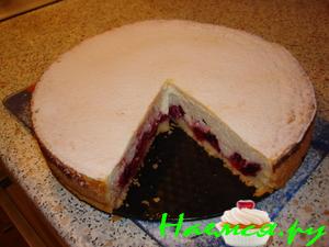 Чизкейк с вишнями Чизкейк с вишнями