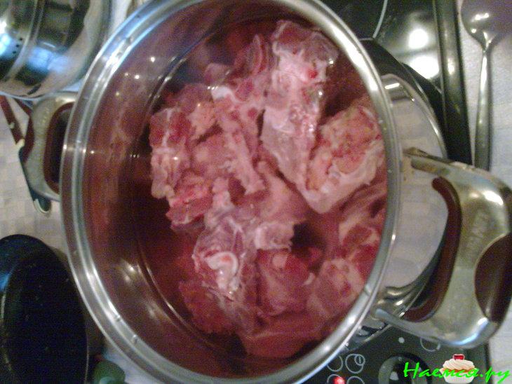 Корейский суп "Кимчхи Хедянкуг"