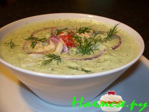 Суп Gazpacho (гаспачо) вариант от самого модного шеф повора Калифорнии Michelle Bernstein