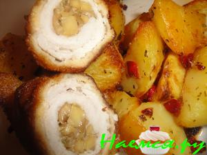 Мясные рулеты с начинкой - рецепт выходного дня