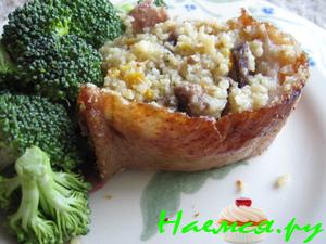 Утка с кус-кусом