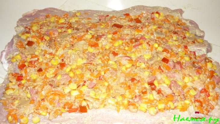 Рулет мясной (вариант из миллиона)