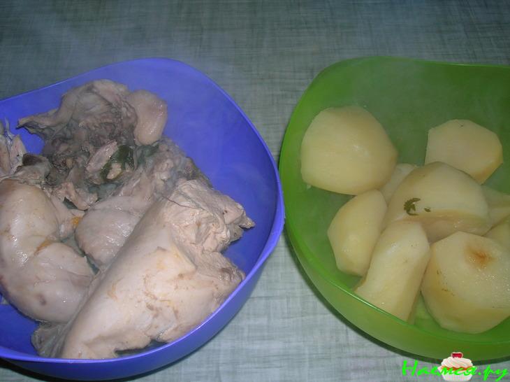 Куриный суп по-римски