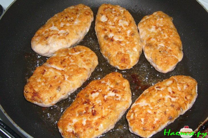 Зразы рыбные из сёмги и пангасиуса