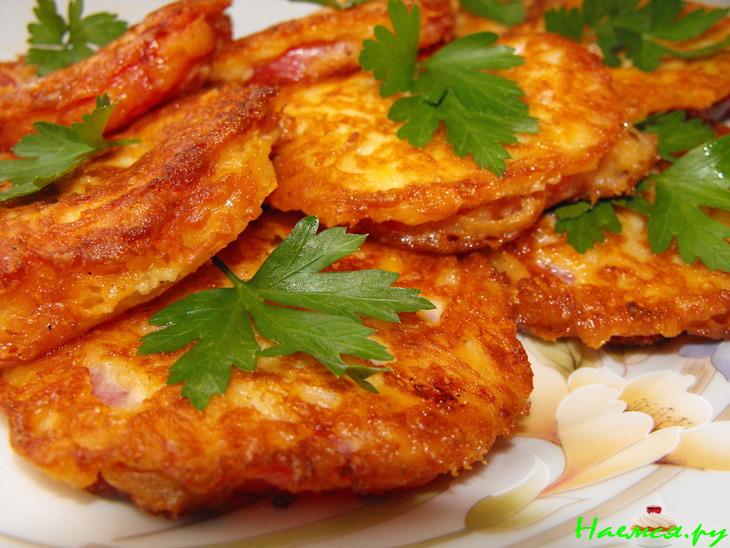 Помидоры в сырном кляре