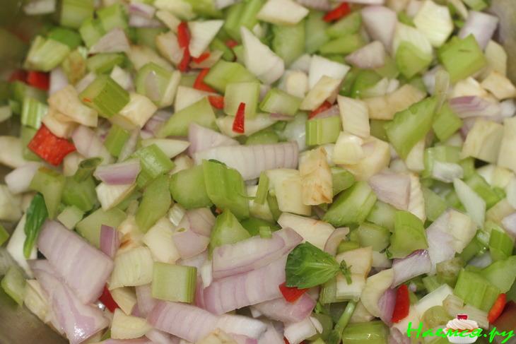 Минестроне с беконом