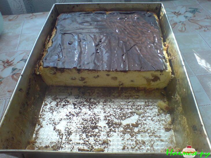 Творожный пирог с изюмом