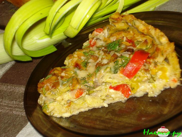 Прасопита /пирог с луком латук/