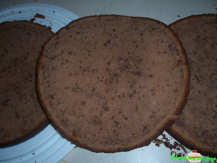 Торт бисквитный "Белочка"