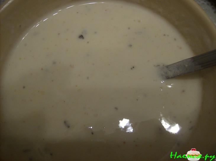 Открытый пирог с уткой и вешенками