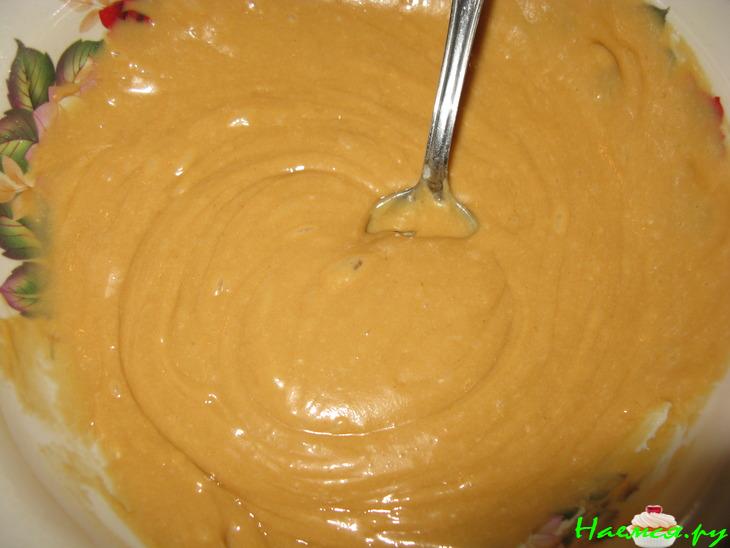 Бисквит 'Карамельный' без яиц