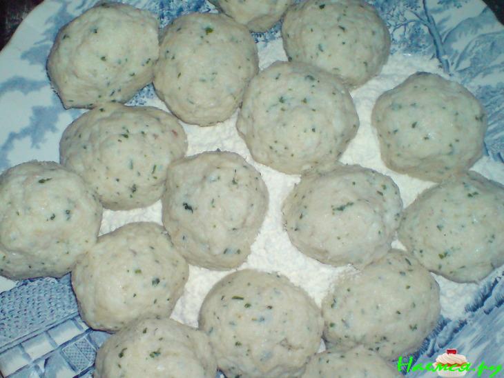 Фрикадельки из трески