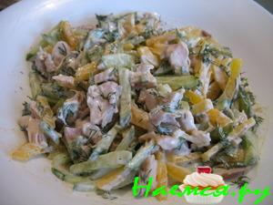 Салат "Дамский ужин"