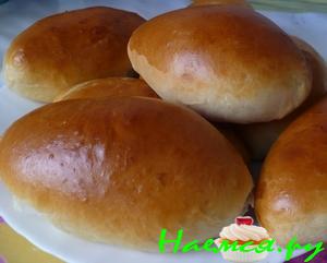 Пирожки дрожжевые с щавелем