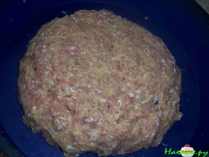 Фаршированная цветная капуста с итальянскими травами