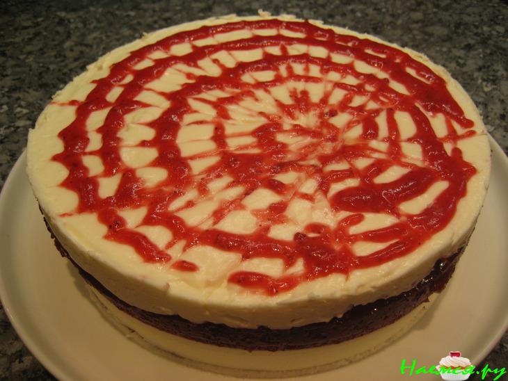 Торт 'Клубника в желе'