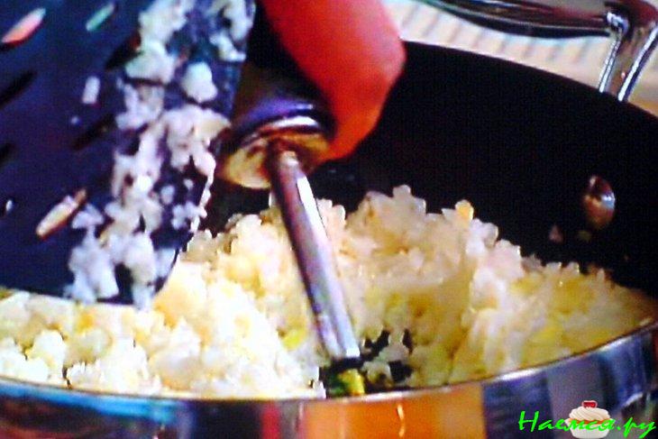 Запеканка мясная с яблоками и сыром