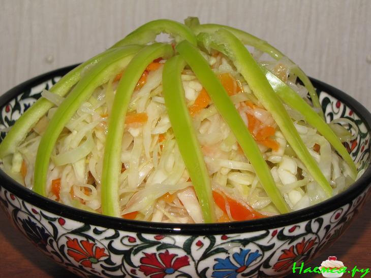 Капуста остренькая в маринаде Капуста остренькая в маринаде