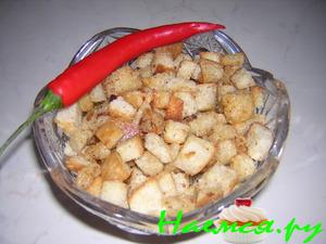 Сухарики острые