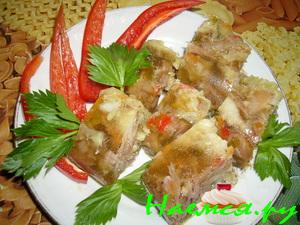 Холодец с горчицей Холодец с горчицей