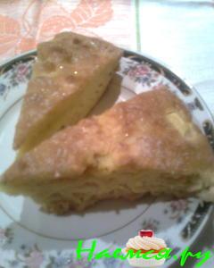 Яблочный пирог летний "Гости на пороге" 