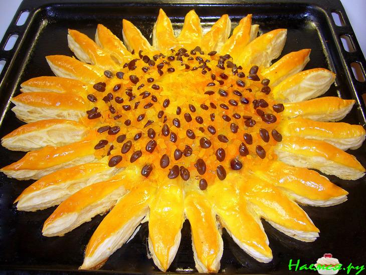 Пирог «Золотой подсолнух»