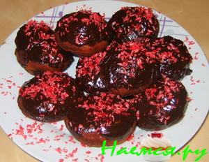 Пончики в шоколаде