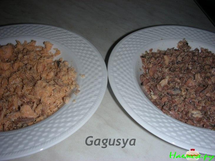 Рыбный кекс 'Лосось+Сайра' Рыбный кекс 'Лосось+Сайра'