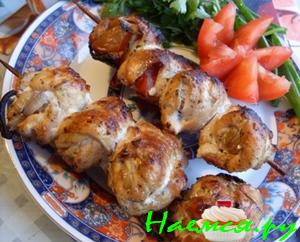 Шашлычки куриные ассорти